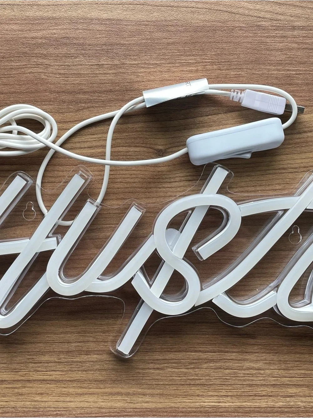 “Hustle” LED Neon Sign
